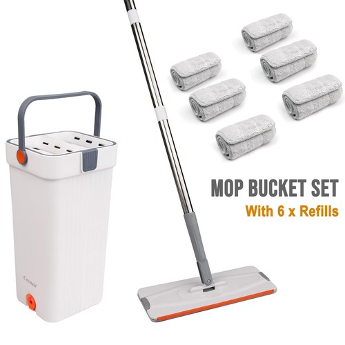 360 flat mop bucket - 360°, set