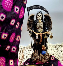 SANTA MUERTE BLACK 13" HOLY