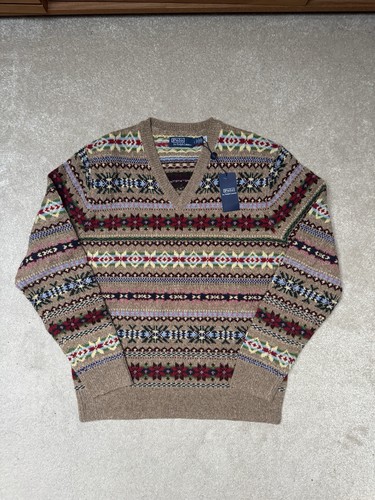 Ralph lauren tan neck fair - v,