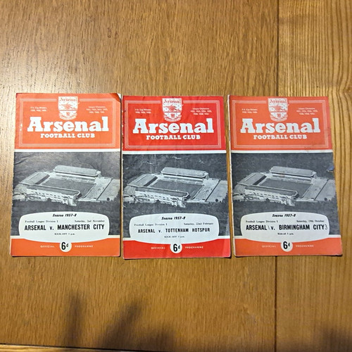 Arsenal home match - 7x,