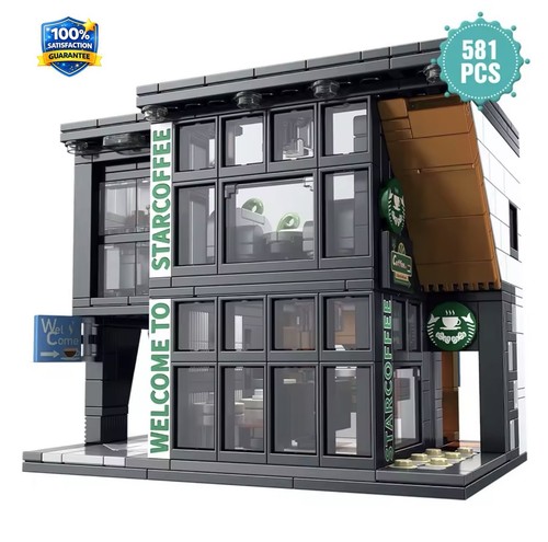 581pcs city coffee - 581pcs,