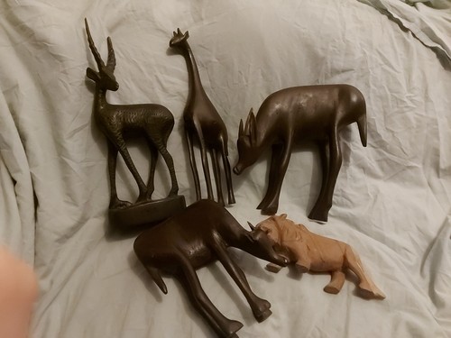 Small group carved wooden - carved,