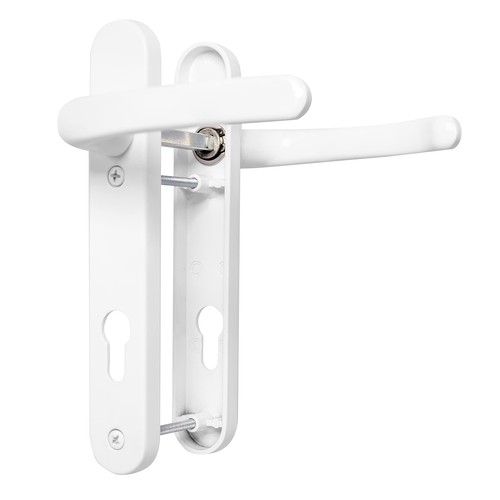 Upvc door handles set white - door,
