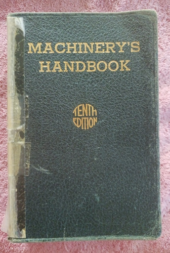 Machinery handbook 10th - handbook,