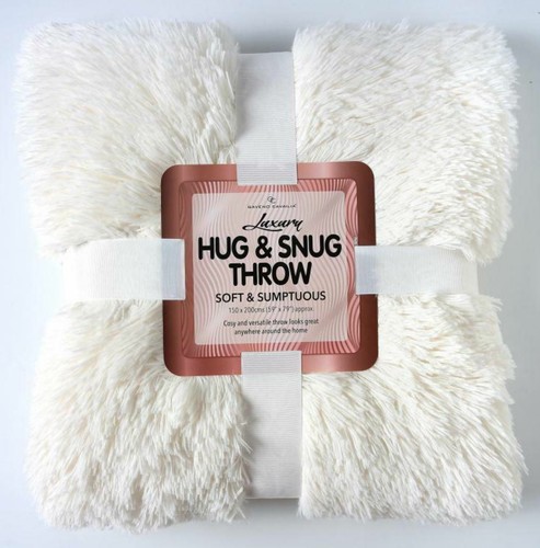 Hug snug throw - luxury, warm
