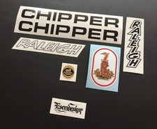 Raleigh Chipper decal set 