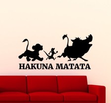 HAKUNA MATATA LIon King Wall