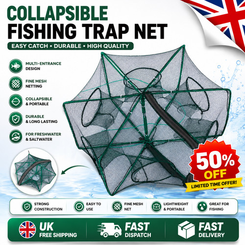 Holes foldable fishing - 6, trap