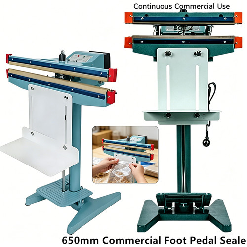 650mm foot pedal pedestal - 650mm,