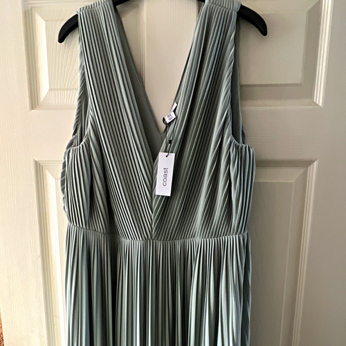 Coast size green - green, pleated