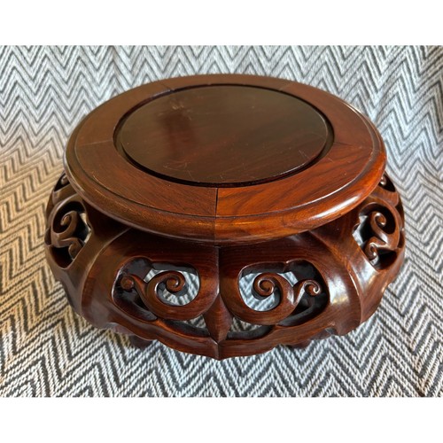 Chinese rosewood carved - rosewood,