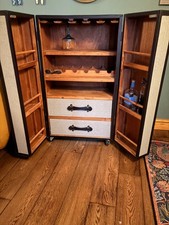 Gin/drinks vintage style trunk