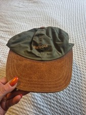 Barbour Waxed Cap With Leather