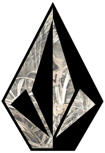 Volcom stone sticker - sticker, 9.5