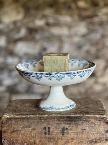 Vintage french raised bowl - vintage,