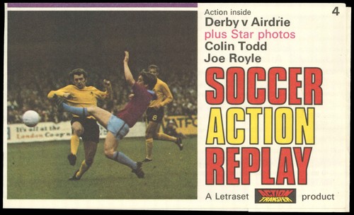 Letraset soccer action - letraset,