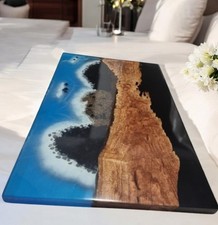 30"x72" Made To Order Ocean Wave River Beach Dining Table Office Desk Cafe Decor