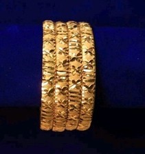 Ethnic Bangles 22k Gold Plated