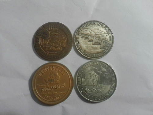 Old assorted state tokens - assorted,