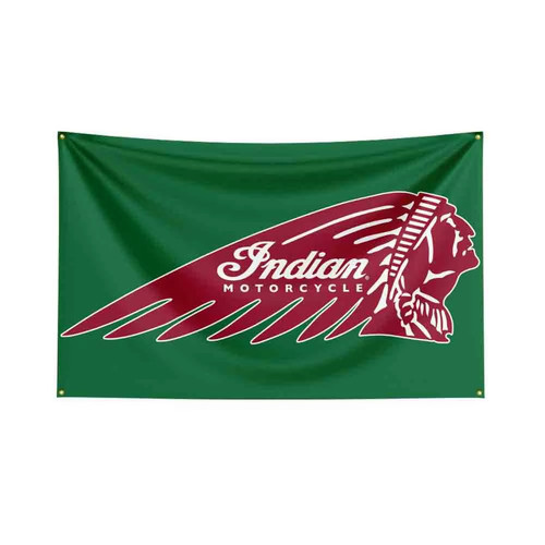 Indian motorcycle flag slight - motorcycle, flag.