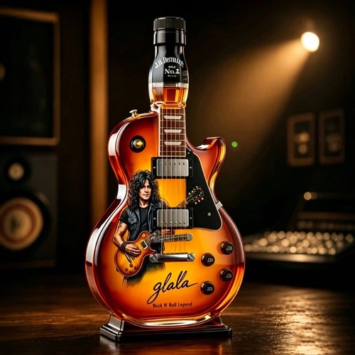 Guitar shaped bottle tennessee - guitar,