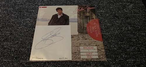 Shakin stevens autographed - shakin,