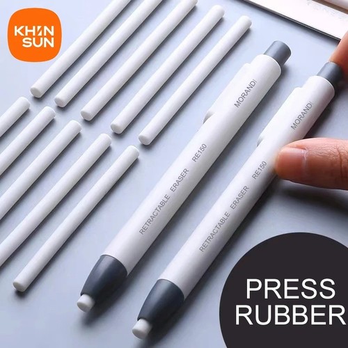 Press retractable pencil - press,