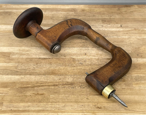 Vintage antique wood brass - vintage,