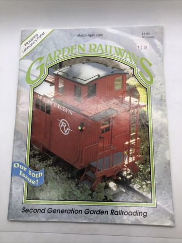 Garden railways magazine 1992 - railways,
