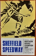 SHEFFIELD SPEEDWAY PROGRAMME