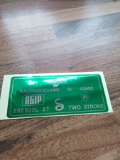 Lambretta Petrol Tank Flap Sticker GREEN Pre-1966 Great Quality