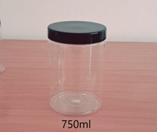 Plastic Storage Jars Pots