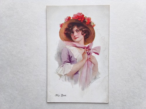 Vintage art postcard - vintage,