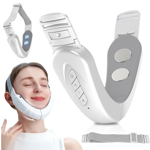Shaped facial lifting device - v,