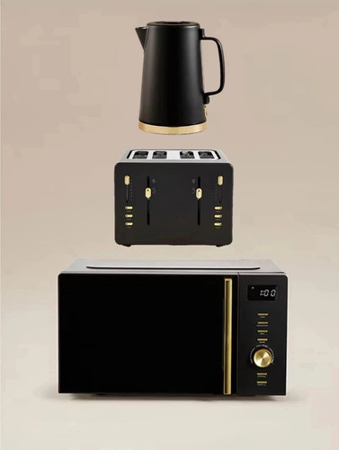 Kettle toaster microwave - toaster,