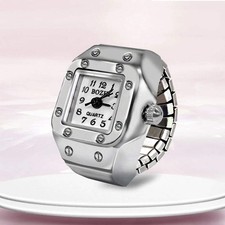 Vintage Punk Finger Watch Ring