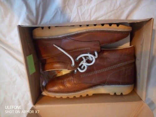 Kickers high brown - size, 8