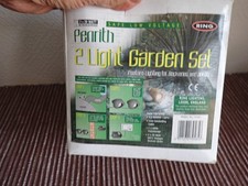 RING - PENRITH 2 GARDEN ROCK LIGHTS WITH TRANSFORMER - NEW