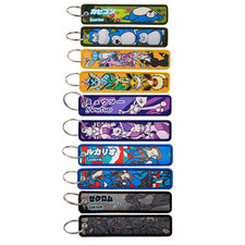 POKEMON STYLE EMBROIDERED KEY