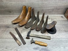 Vintage Cast Iron & Wooden