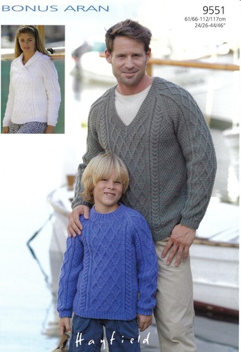 Hayfield bonus aran knitting - hayfield,