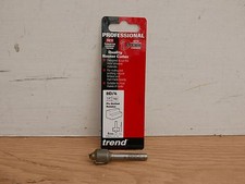 TREND PRO 8D/4X1/4TC 8d/4 4.8MM PIN GUIDED REBATER ROUTER CUTTER BIT 1/4" SHANK
