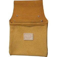 Leather Nail Pouch - 2 Pockets