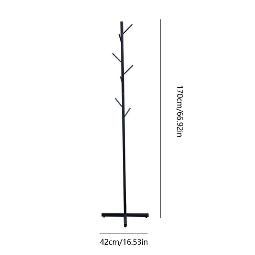 Hooks coat rack hat stand - coat,