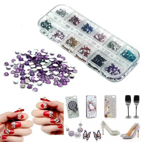 1200pcs crystal rhinestones - crystal,