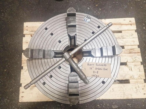 Pratt burnerd jaw chuck - 16",