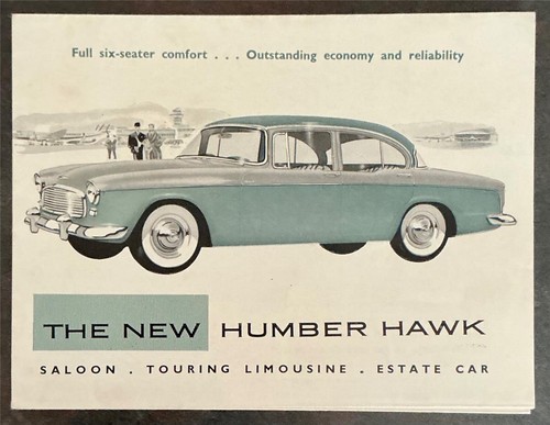 Humber hawk saloon touring - hawk,