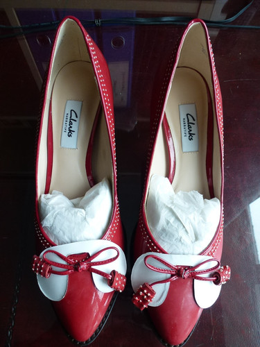 Clarks ancient bombay red - clarks,