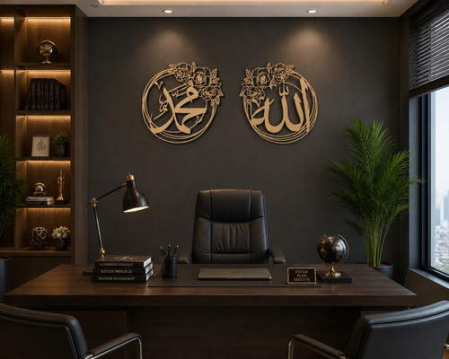 Islamic acrylic wall - islamic,