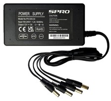SPRO 4 Way In-Line PSU DC12V